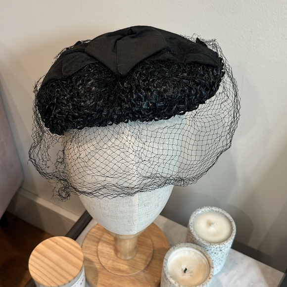 Lot of 3 vintage 1950s/60s hats. Very Mrs. Maisel - Picture 7 of 8